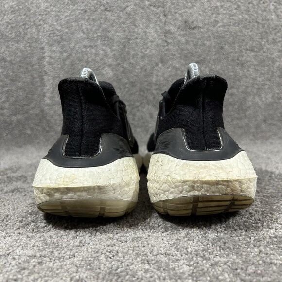 Adidas Ultraboost 21 FY0402 Women’s Size 7.5 Black Athletic Running Shoes Used - Picture 7 of 14